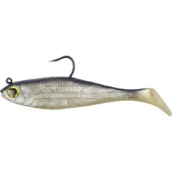 Berkley Powerbait 6″ Swim Shad Plastics -Fishing Gear Shop 61 silvermullet hi res