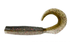 Daiwa Baitjunkie 4″ Grub Soft Plastics -Fishing Gear Shop BAITJUNKIEGRUB4REDBAITGLOW 1080x