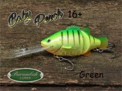 BARAMBAH LURES BABY PERCH 16’+ -Fishing Gear Shop Baby Perch 16 Green Web Pic 1024x1024