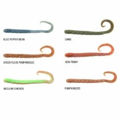 Berkley Gulp 7″ Turtleback Worm Plastics