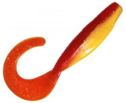 Zman 4″ Streakz Curly Tail Plastics -Fishing Gear Shop Bleeding Banana
