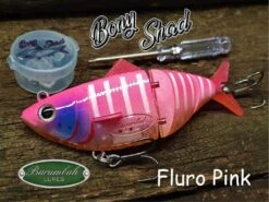 BARAMBAH LURES BONY SHAD 120 -Fishing Gear Shop Bony Shad Fluro Pink 1024x1024