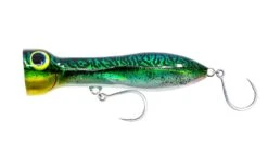 Nomad Chug Norris Popper 120mm -Fishing Gear Shop CHUG120 SILVERGREENMACKEREL