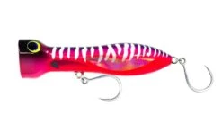 Nomad Chug Norris Popper 150mm -Fishing Gear Shop CHUG150 HOTPINKMACKEREL