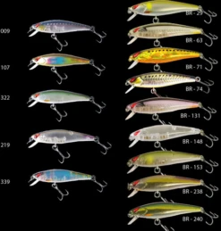 NORIES LAYDOWN MINNOW CHIGYO 57MM