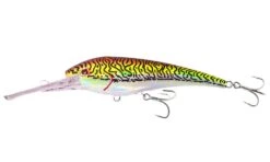 Nomad DTX Minnow Floating 140mm -Fishing Gear Shop DTX140 F COMCHARTREUSEORANGEMACKEREL