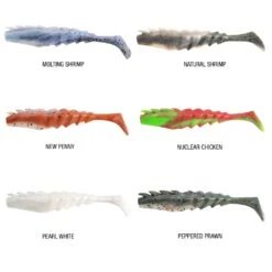 Berkley Gulp 3″ Nemesis Prawn Paddletail Plastics