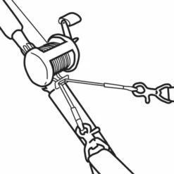 Black Magic Light Tackle Harness Adaptor -Fishing Gear Shop LTADAPT illustration web 2021