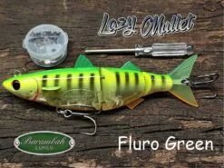 BARAMBAH LURES LAZY MULLET 150MM -Fishing Gear Shop Lazy Mullet Fluro Green 99e6b31e 789c 4d18 8bbf e33129a5a644 1024x1024