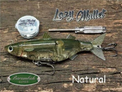 BARAMBAH LURES LAZY MULLET 150MM -Fishing Gear Shop Lazy Mullet Natural b6135984 84c2 48a9 9b73 d8fe971ab53d 1024x1024
