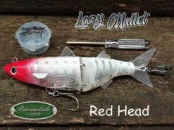 BARAMBAH LURES LAZY MULLET 150MM -Fishing Gear Shop Lazy Mullet Red Head 8e47a04e b236 4b30 b137 3cf689f86374 1024x1024