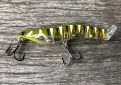MMD Splash Prawn 120mm -Fishing Gear Shop Lime Tiger