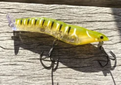 MMD SPLASH PRAWN 95MM -Fishing Gear Shop Lime tiger 2