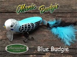 BARAMBAH MANIC BUDGIE -Fishing Gear Shop Manic Budgie Blue 1024x1024