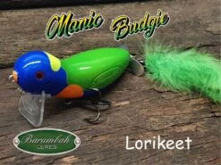BARAMBAH MANIC BUDGIE -Fishing Gear Shop Manic Budgie Lorikeet 1024x1024