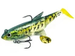 Molix Shad 140mm Rigged Plastic -Fishing Gear Shop Molix Shad 140 128 Ghost Bass