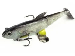 Molix Shad 140mm Rigged Plastic -Fishing Gear Shop Molix Shad 140 PS07 Silver Minnow 1