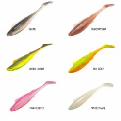 Berkley Powerbait 4″ Nemesis Paddletail Plastics