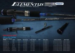 Ocean’s Legacy Elementus Slow Pitch Overhead Spiral Guide Rod