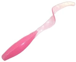 Zman 5″ Streakz Curly Tailz Plastics -Fishing Gear Shop Pink Glow 2