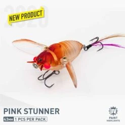 CHASEBAITS RIPPLE CICADA 43MM -Fishing Gear Shop RS43 05 Pink Stunner