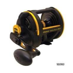 Penn Squall Lever Drag Overhead Reel -Fishing Gear Shop SQL50LD