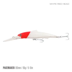 SAMAKI PACEMAKER 180 DD -Fishing Gear Shop Samaki Pacemaker 180DD White Red Head 650d7e77 c1ee 44d0 be92 2ea5b2e48564 800x