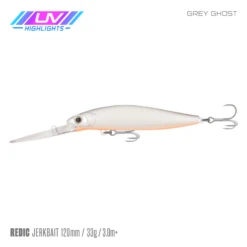SAMAKI REDIC JERKBAIT DS100 -Fishing Gear Shop Samaki Redic DS120 Grey Ghost UV ed8898e6 8972 4b8f 8bf6 2f003da7bb26 800x 1