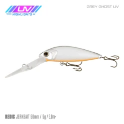 SAMAKI REDIC JERKBAIT DS60 -Fishing Gear Shop Samaki Redic DS60 Grey Ghost UV 33d2bcbc aefc 4043 a1af 92e720b17e09 800x