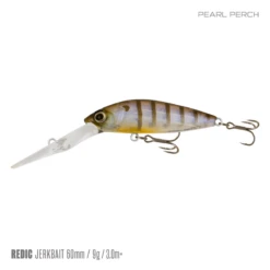 SAMAKI REDIC JERKBAIT DS60 -Fishing Gear Shop Samaki Redic DS60 Pearl Perch daf1cda7 c35b 44a0 a0fe 8680255457d5 800x