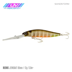 SAMAKI REDIC JERKBAIT DS80 -Fishing Gear Shop Samaki Redic DS80 Sandstorm UV e6689465 82c8 492f a0aa d16f755bd728 800x