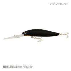 SAMAKI REDIC JERKBAIT DS80 -Fishing Gear Shop Samaki Redic DS80 Stealth Black 8bbfc20d 7ca6 4736 9b3f dad2eb186404 800x