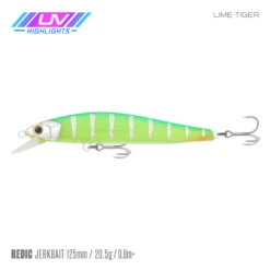 SAMAKI REDIC JERKBAIT SF90 -Fishing Gear Shop Samaki Redic SF125 Lime Tiger UV 7e544e04 9354 4289 9480 3831c7723d80 800x 1