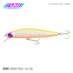 SAMAKI REDIC JERKBAIT SF90 -Fishing Gear Shop Samaki Redic SF90 Cleopatra Tiger UV f19c2f85 e6a1 40b9 9aba 8d7d7605a666 800x