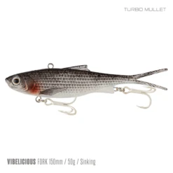 Samaki Vibelicious 150MM/50G Soft Vibe -Fishing Gear Shop Samaki Vibelicious Fork 150mm 50g Turbo Mullet 800x