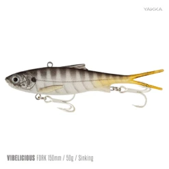Samaki Vibelicious 150MM/50G Soft Vibe -Fishing Gear Shop Samaki Vibelicious Fork 150mm 50g Yakka 800x