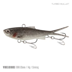 Samaki Vibelicious 85MM/14G Soft Vibe -Fishing Gear Shop Samaki Vibelicious Fork 85mm 14g Turbo Mullet 800x