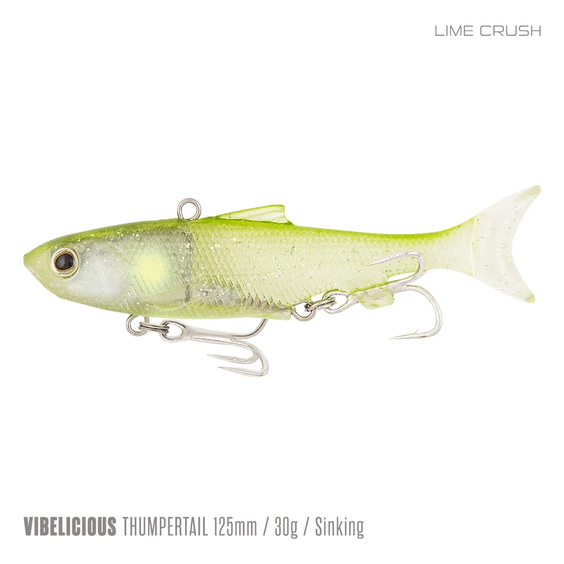 Samaki Vibelicious Thumper 125MM/30G Soft Vibe 8 Samaki Vibelicious Thumper 125MM/30G Soft Vibe - Image 8