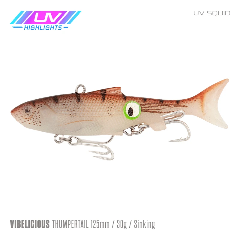 Samaki Vibelicious Thumper 125MM/30G Soft Vibe 18 Samaki Vibelicious Thumper 125MM/30G Soft Vibe - Image 18