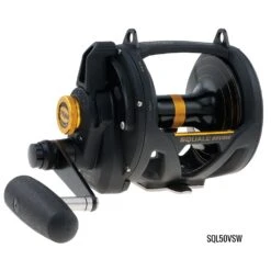 Penn Squall Lever Drag 2 Speed Overhead Reel -Fishing Gear Shop Squall II Lever Drag SQL50VSW