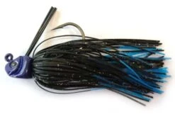 VEX BASSIN FODDER SWIM HEAD 1/4OZ -Fishing Gear Shop black n blue 1 1