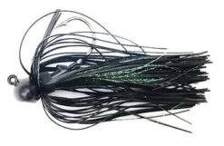VEX BASSIN FODDER FOOTBALL HEAD 3/8 -Fishing Gear Shop black pearl 1