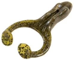 Zman 2.75″ Finesse Frogz Plastics -Fishing Gear Shop green pumpkin 1 2