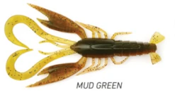 Prolure Live Cray 80mm Plastics -Fishing Gear Shop mud green 1