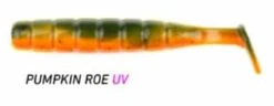 Prolure Paddle Grub 65mm Plastics -Fishing Gear Shop pumpkin roe