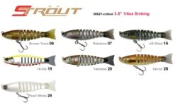 Biwaa S’Trout 3.5″ Swimbait Lure